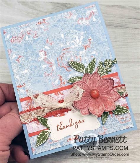 Patty Bennett Stampin Up Demo On Instagram Woven Threads Paper And