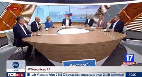 Awantura na antenie TVP Info Wojciech Skurkiewicz starł się z Robertem