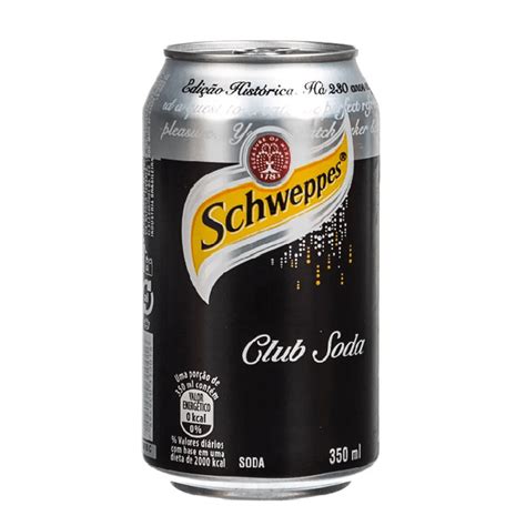 Schweppes Club Soda Lata Ml