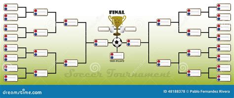 Free Soccer Tournament Brackets Template Programs