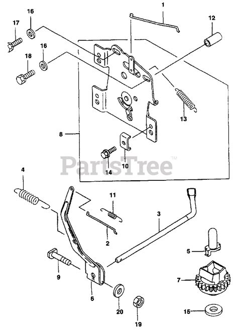 Cub Cadet Z54l 53ac365k100 Cub Cadet 54 Zero Turn Mower Equipment Control Parts Lookup With