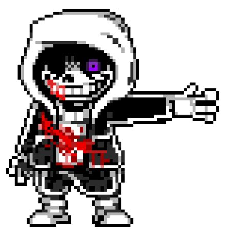 Pixilart DUSTTALE LAST GENOCIDE SANS PHASE 2 By Ihatetomatos123