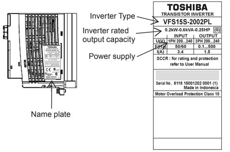 Toshiba Vf S Industrial Inverter Instruction Manual