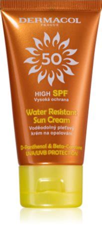 Dermacol Sun Water Resistant Gesichtscreme Zum Br Unen Spf Notino At