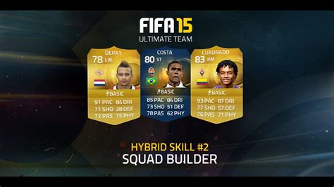 Fifa K Epic Hybrid Skill Squad Builder With X Stars