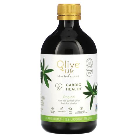 Comvita Olive Life Olive Leaf Extract Cardio Health Original 136