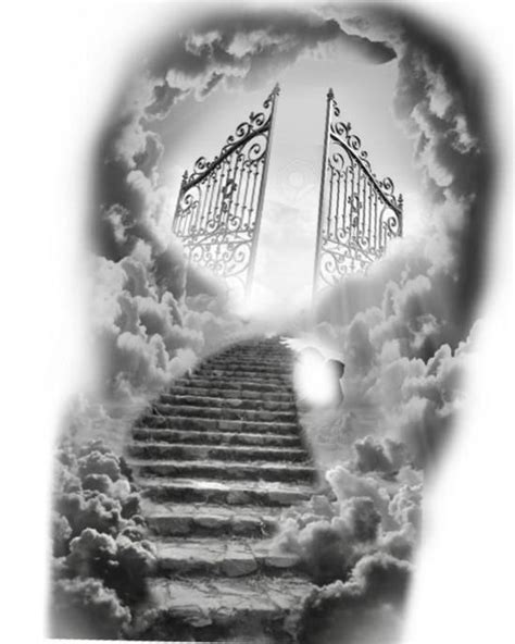 Realistic Stairway To Heaven Drawing