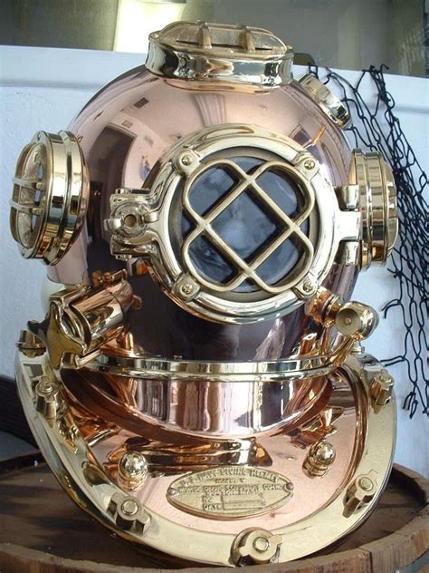 Us Navy Mark V Repro Diving Helmet Diving Gear Scuba Diving