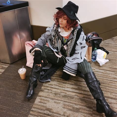 Menagerie Of Anime Bois — Joke trashcan photos of my Ardyn cosplay from...