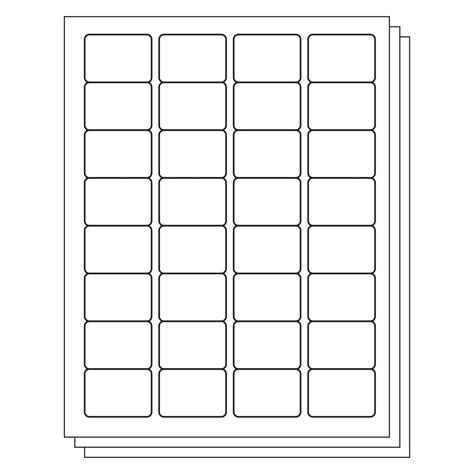 32up 175 X 125 Inch Blank Rectangle Labels 32 Labels Per Sheet Officesmartlabels