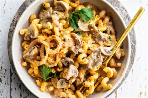 Vegan Pasta Stroganoff Met Oesterzwammen Recepten 15gram