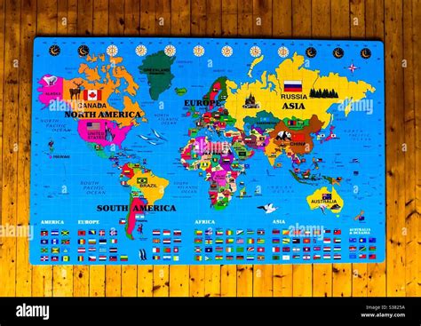 Large World Map With Countries