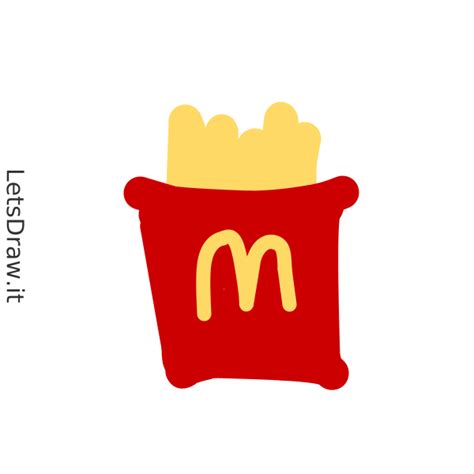 How To Draw French Fries N16grzq3h Png LetsDrawIt