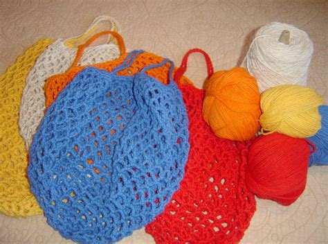 Crochet String Bag Pattern – FREE PATTERNS