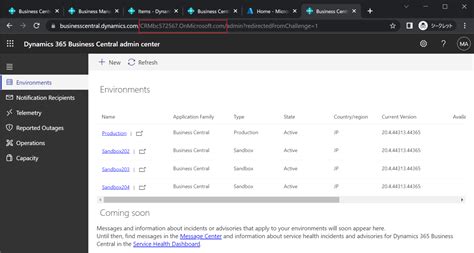 How To Access Dynamics 365 Business Central Admin Center From The