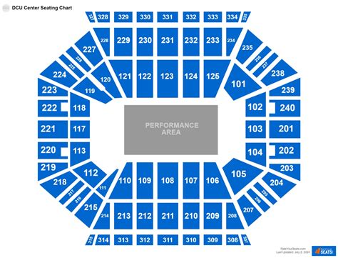 Dcu Center Seating Charts