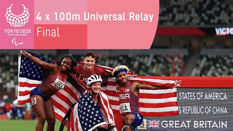 X M Universal Relay Final Athletics Tokyo Paralympic