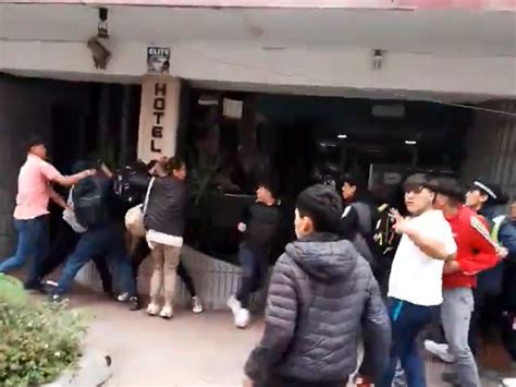 ¡descontrol Total Graban Pelea Grupal De Jóvenes En Argentina