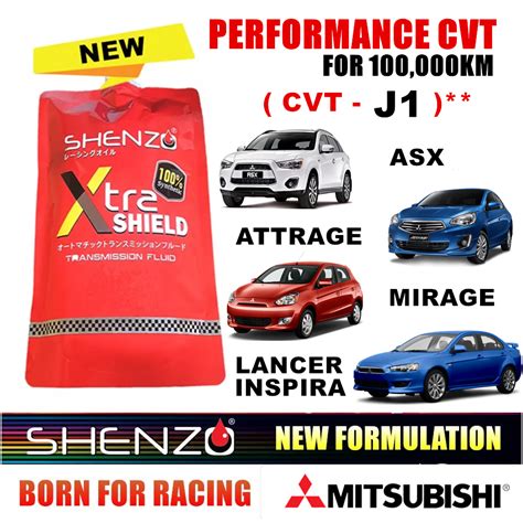 ATF CVT J1 J4 Fluid Mit Lancer High Temp Proton Inspira Mirage Attrage ...