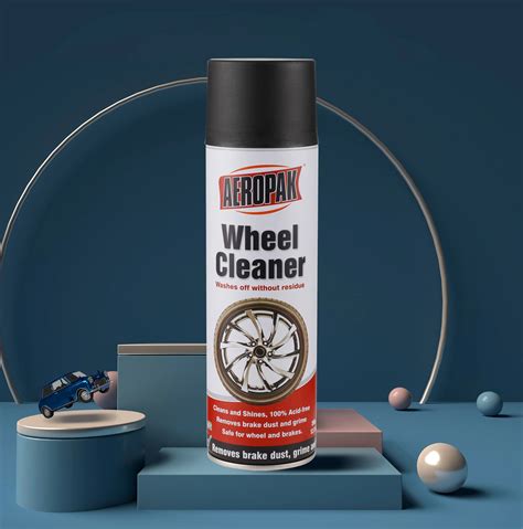 Aeropak 500ml Aerosol Wheel Cleaner Spray For Rim Buy High Quality Car Alloy Wheel Cleaner