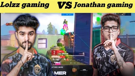 Jonathan Vs Lolzzz Gaming 🔥 2 Vs 2 Tdm Match 😱 Jonathangamingyt Vs