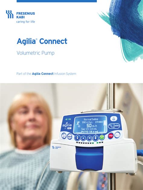 Agilia Connect Volumetric Pump Pdf Pump Human Resources