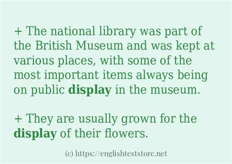 sentences    display englishteststore blog