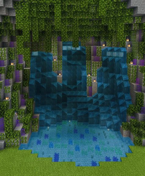 Minecraft Waterfall Idea