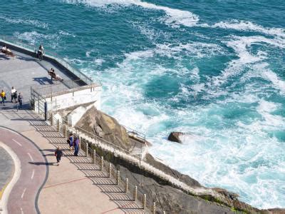 Paseo Nuevo (New Promenade), San Sebastian