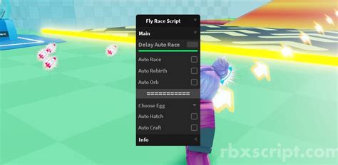 Fly Race Auto Race Auto Collect Orb Auto Rebirth Scripts Rbxscript