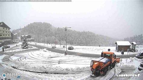 Abetone Val Di Luce Bellissima Nevicata In Corso