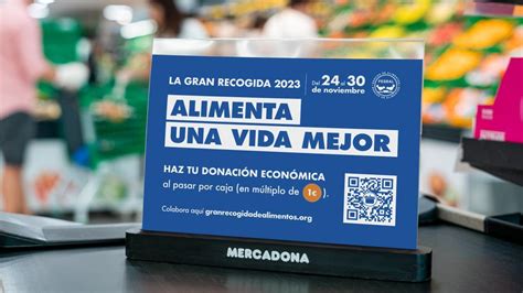 Mercadona dona en la CAV más de 697 toneladas de alimentos y en Navarra