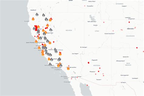 Map the N CA wildfires - California Fire Prevention