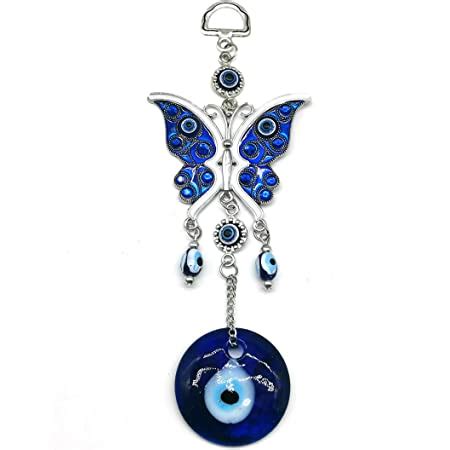 Amazon Blue Butterfly Evil Eye Wall Hanging Decor Turkey Evil Eye