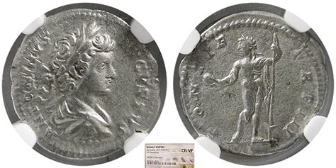 Vauctions Roman Empire Caracalla Ad Ar Denarius Ngc