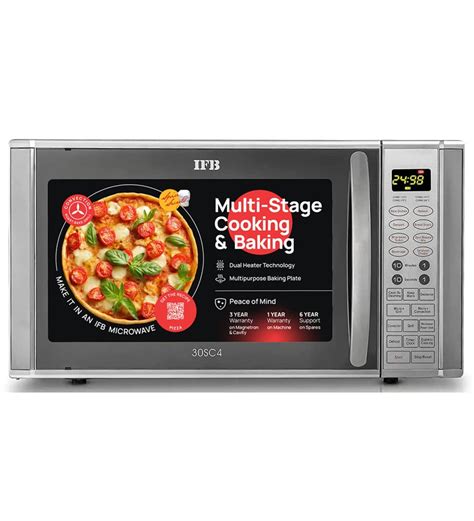 Buy Ifb L Convection Microwave Oven Sc Metallic Silver At