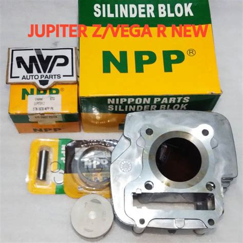 Jual Paket Blok Seher Piston Kit Jupiter Z Vega R New Tn Tp Merek