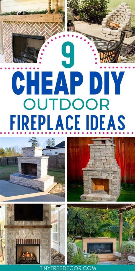 9 Insanely Easy DIY Outdoor Fireplace Ideas | Tiny Tree Decor