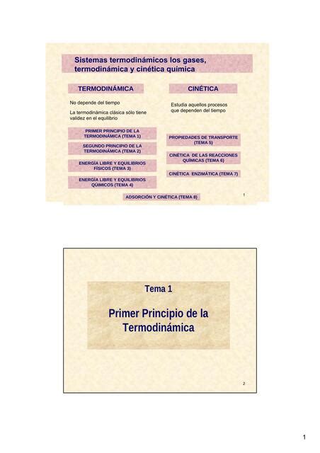 Sistemas Termodinámicos Los Gases Termodinámica Y Cinética Química Física Materia Energía