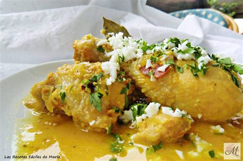 Pollo En Pepitoria Receta Tradicional