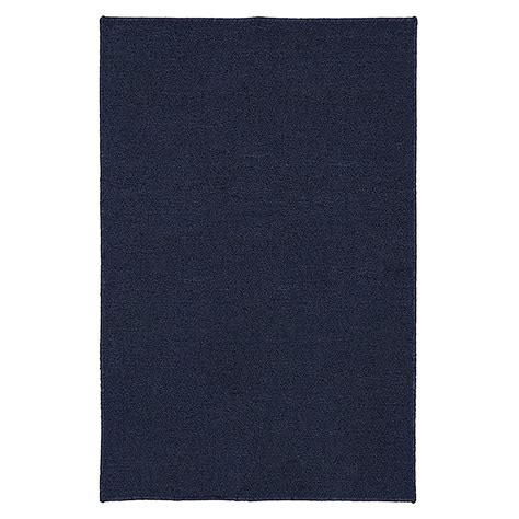 Mainstays Titan Solid Indoor Area Rug Navy 46 X 66