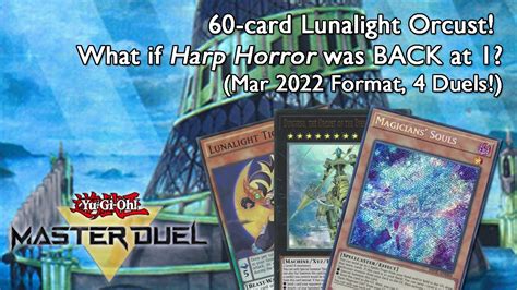 Card Lunalight Orcust What If Harp Horror Was Back At Duels