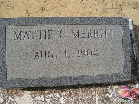 Martha Lou Mattie” Cato Merritt 1904 1986 Memorial Find A Grave