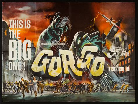 GORGO (1961) Original Vintage Uk Quad Film Poster | Picture Palace ...