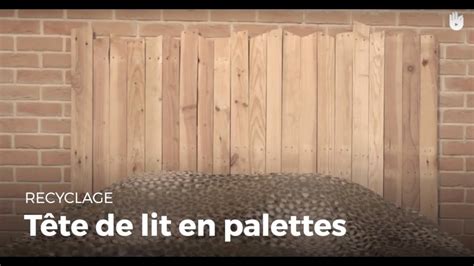 Fabriquer une tête de lit en palette Fabriquer des meubles avec des