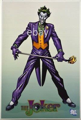 The JOKER Clown Prince Of Crime Print DC Comics Batman 1999 Villain EBay