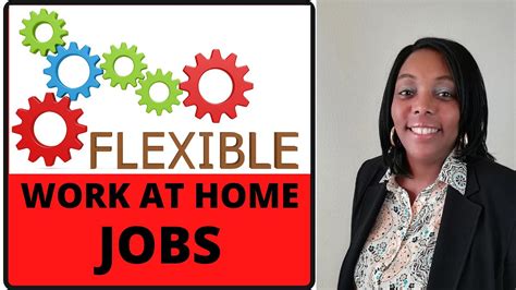 4 Work From Home Jobs Hiring Now Flexible Hours Youtube