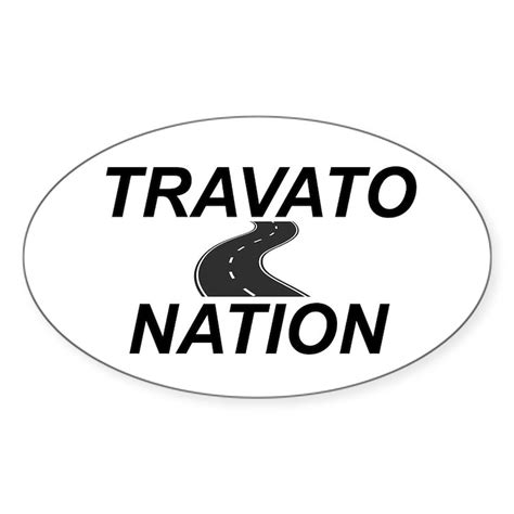 Travato Nation Road Decal Sticker Oval Travato Nation Road Sticker