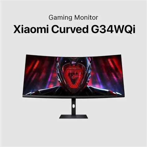 Jual Monitor Gaming XiaoMi G34WQi Ultrawide 180Hz Curved Gaming 34 Inc