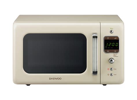 Daewoo KOR7LBKC Retro Style Microwave Oven 20 L 800 W - Cream NEW | eBay